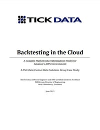 Backtesting in the cloud - TickData